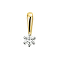 Hanger diamant 0.05ct h si
