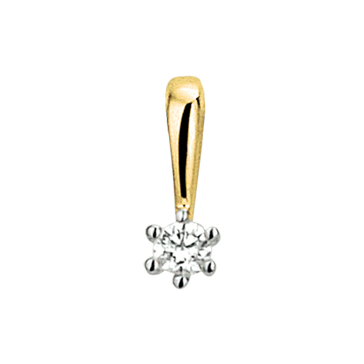 Hanger diamant 0.05ct h si