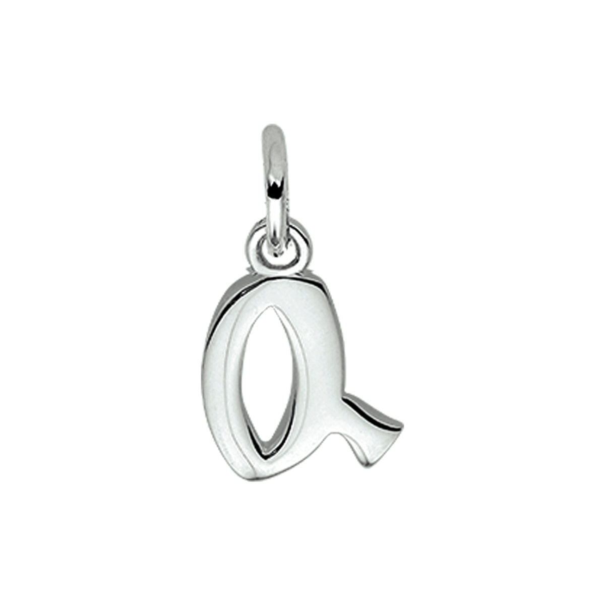 Bedel - zilver letter Q