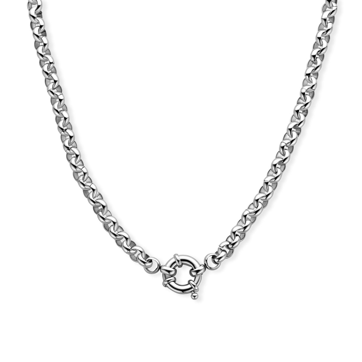 Collier jasseron 7 mm met groot springslot
