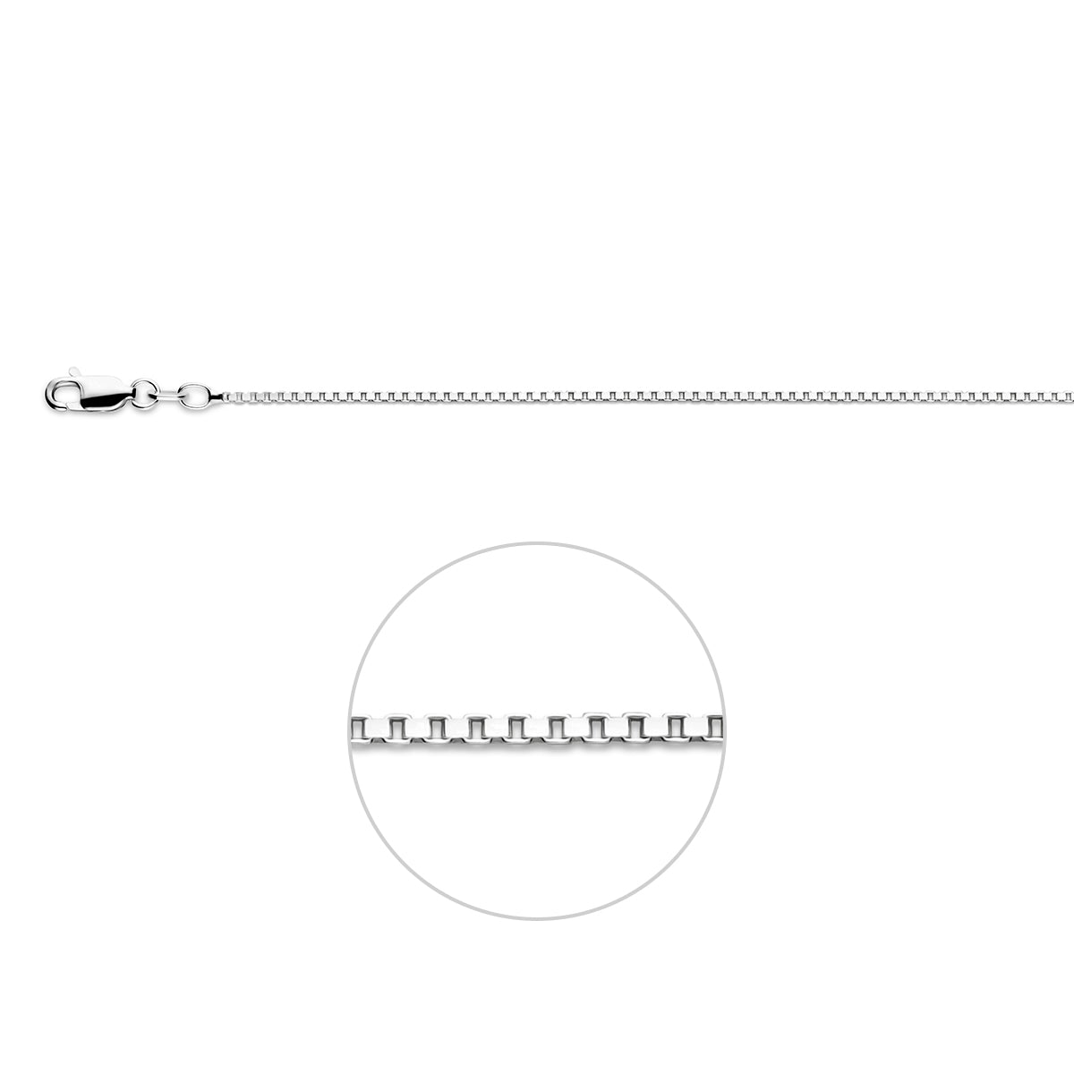 Collier gourmet/venetiaans unisex 5cm