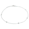 ENKELBANDJE KA1332780 - ZILVER GERHODINEERD