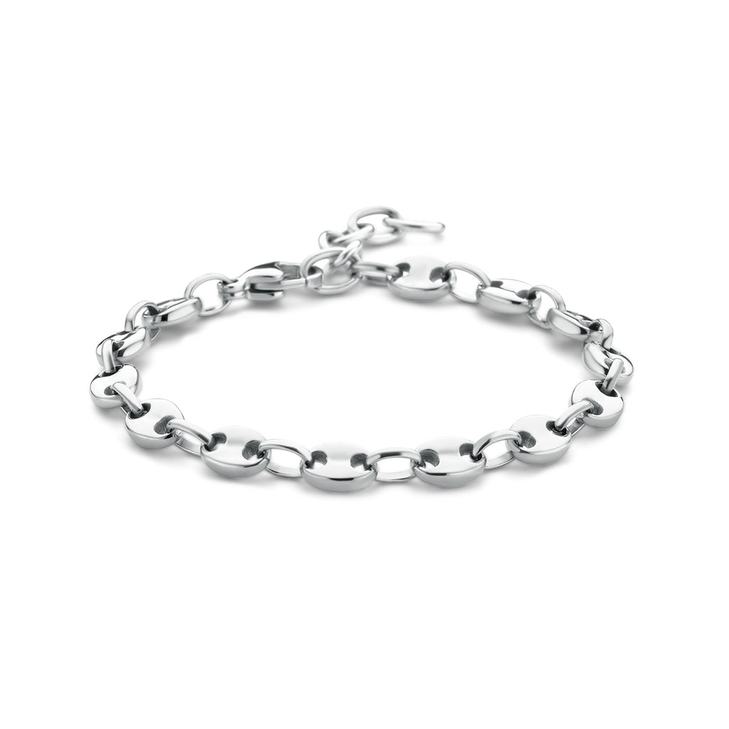Armband koffieboon 16 + 3 cm