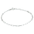 armband paperclip platte buis 2.4 mm 16 + 3 cm