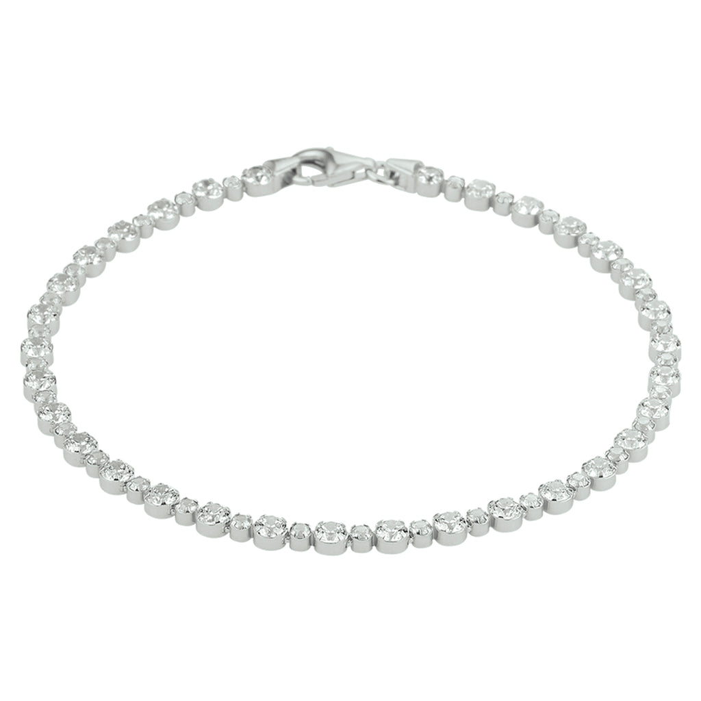 Tennisarmband zirkonia 3.0 mm 18 cm