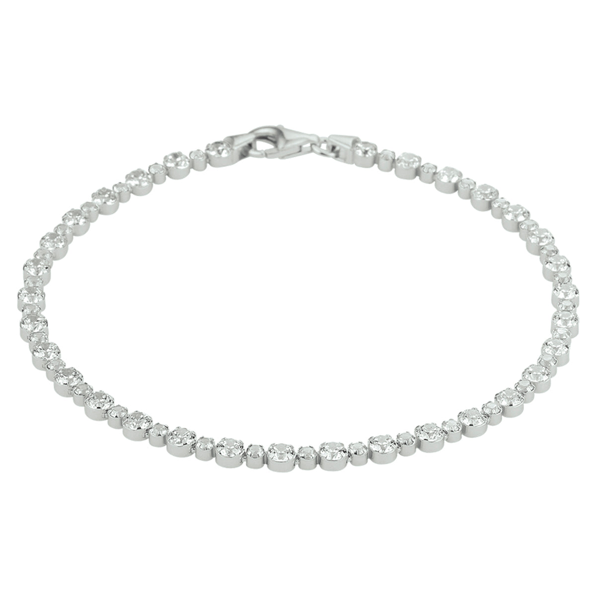 Tennisarmband zirkonia 3.0 mm 18 cm