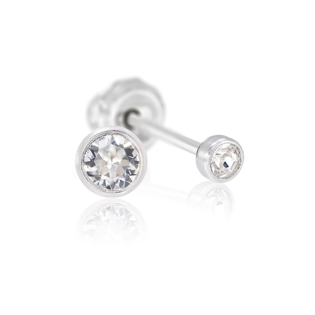 Inverness schietknopjes kristal 3 mm