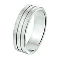 Ring a207 - 6 mm - zonder cz