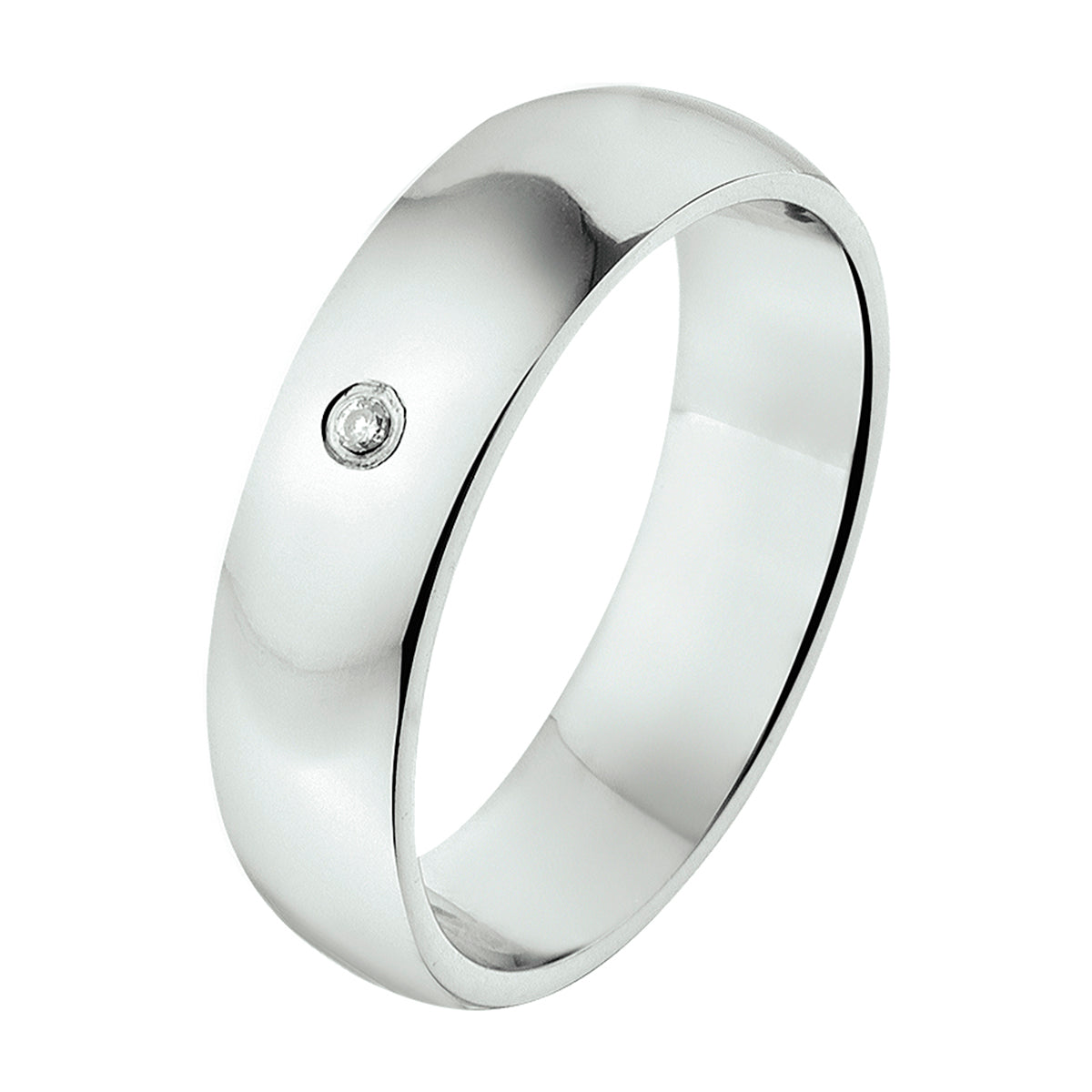 Ring a301 - 5 mm - 0.01ct h si