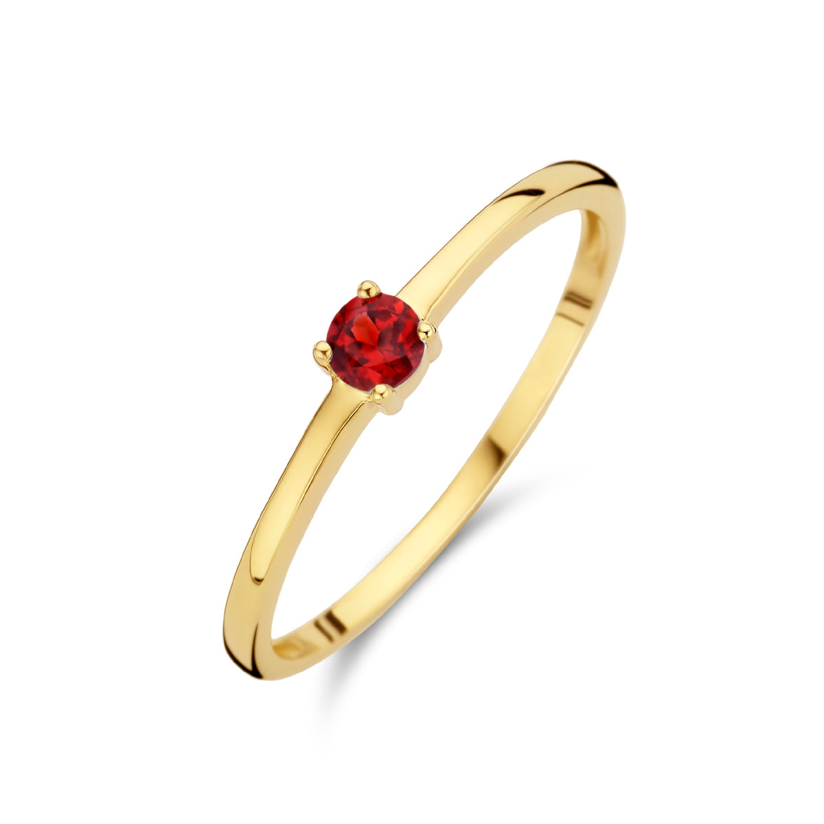 Ring met geboortesteen granaat januari