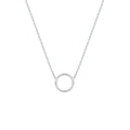 Collier met steen dames 45cm