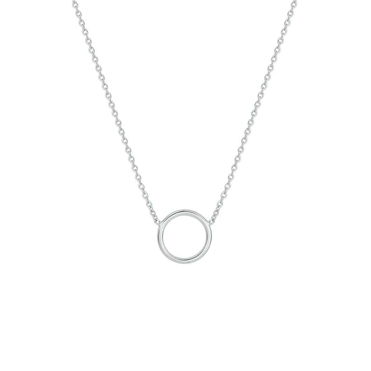 Collier met steen dames 45cm