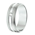 Ring a210 - 6.5 mm - met cz