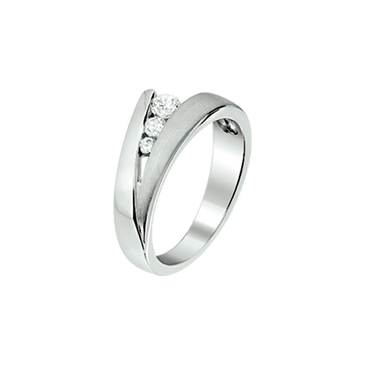 Ring zirkonia poli/mat