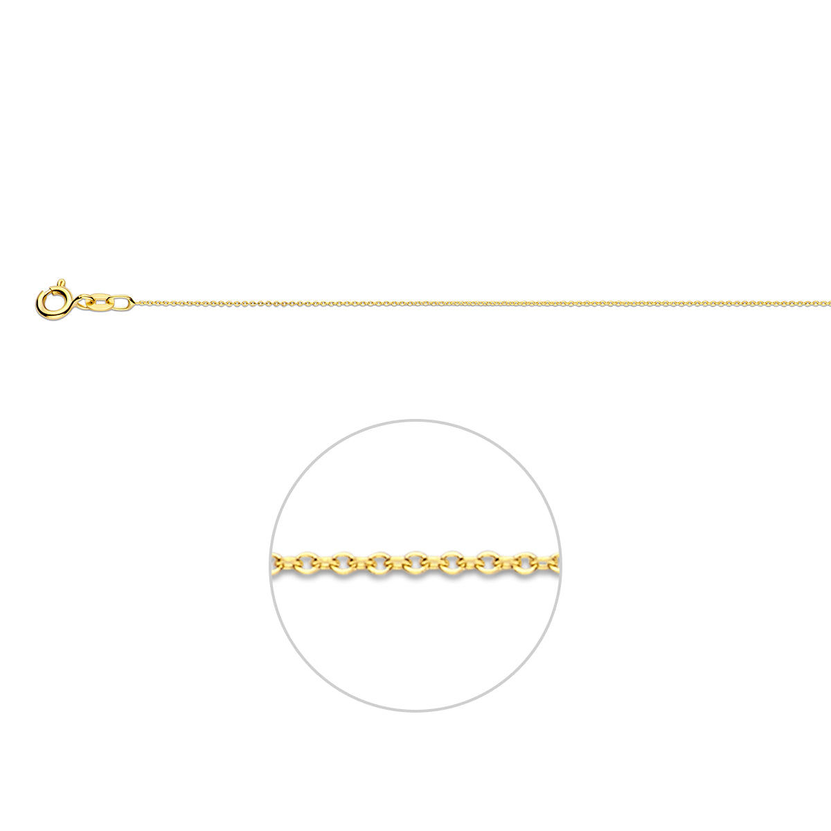 Collier anker plat 0.8 mm