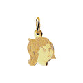 Hanger meisje poli/mat 14 x 11 mm