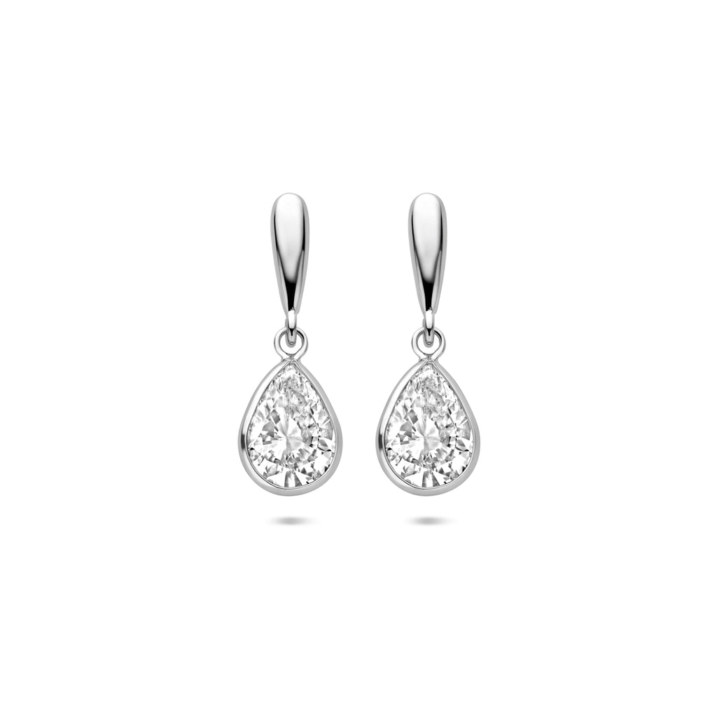 oorhangers druppel zirkonia 20 mm