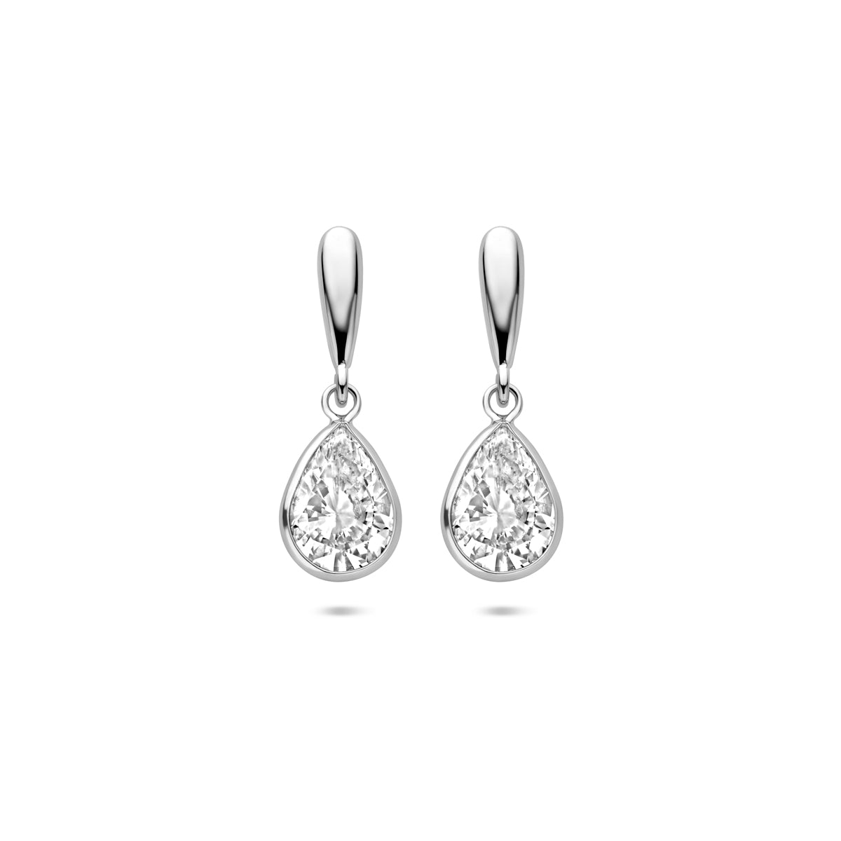 oorhangers druppel zirkonia 20 mm