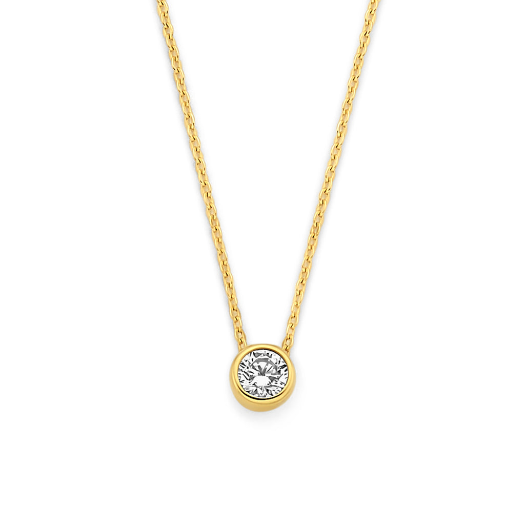 Collier zirkonia 40 + 2 cm