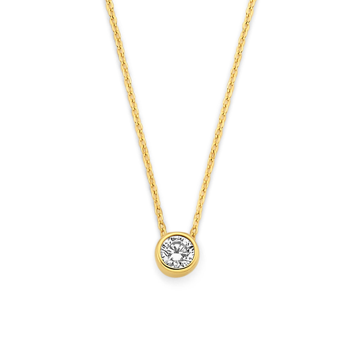 Collier zirkonia 40 + 2 cm
