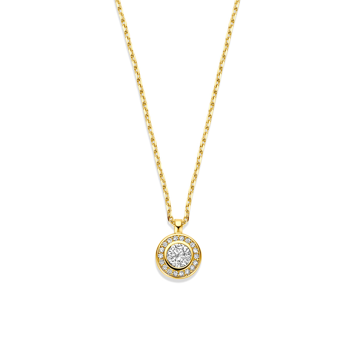 Collier zirkonia 41 - 43 - 45 cm