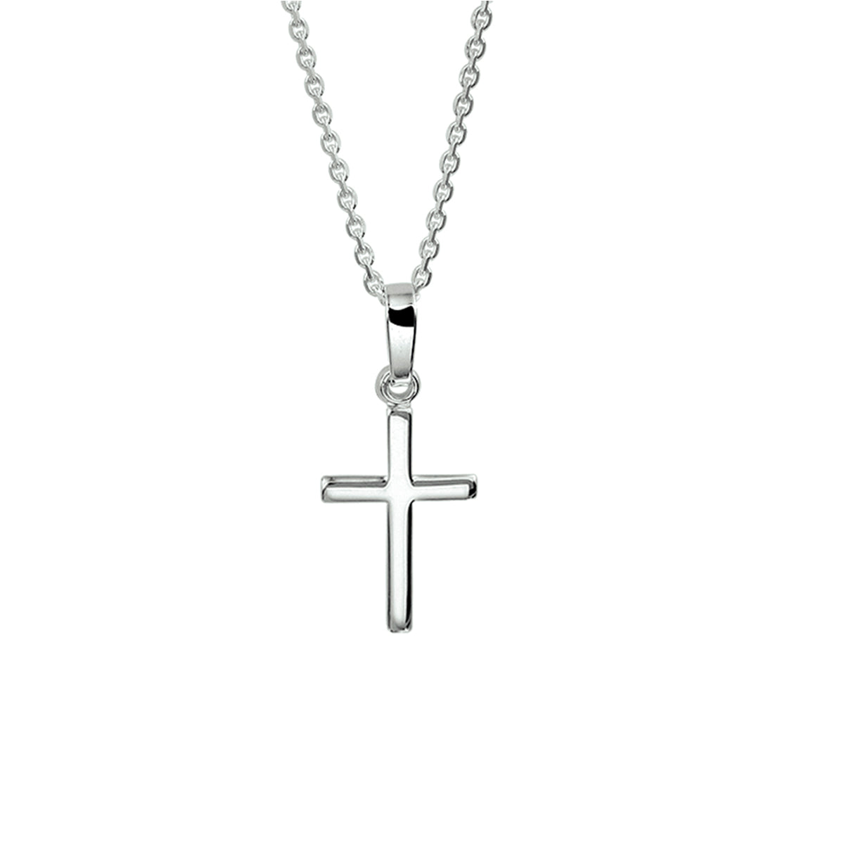Collier kruis unisex 45cm