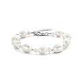 Armband parels 17 + 3 cm