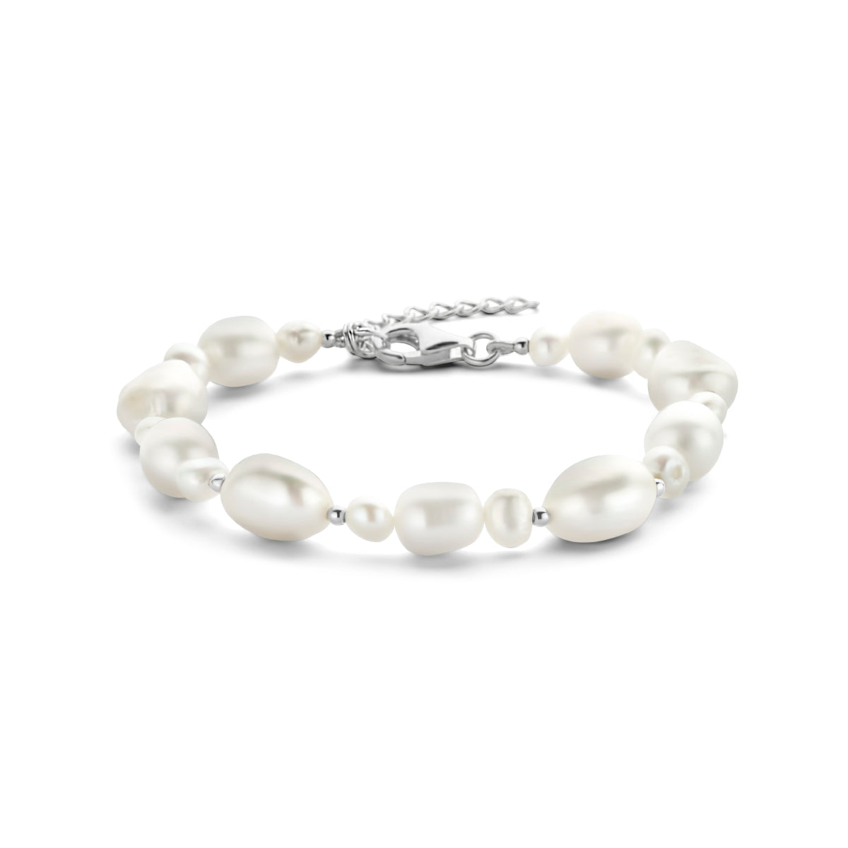 Armband parels 17 + 3 cm