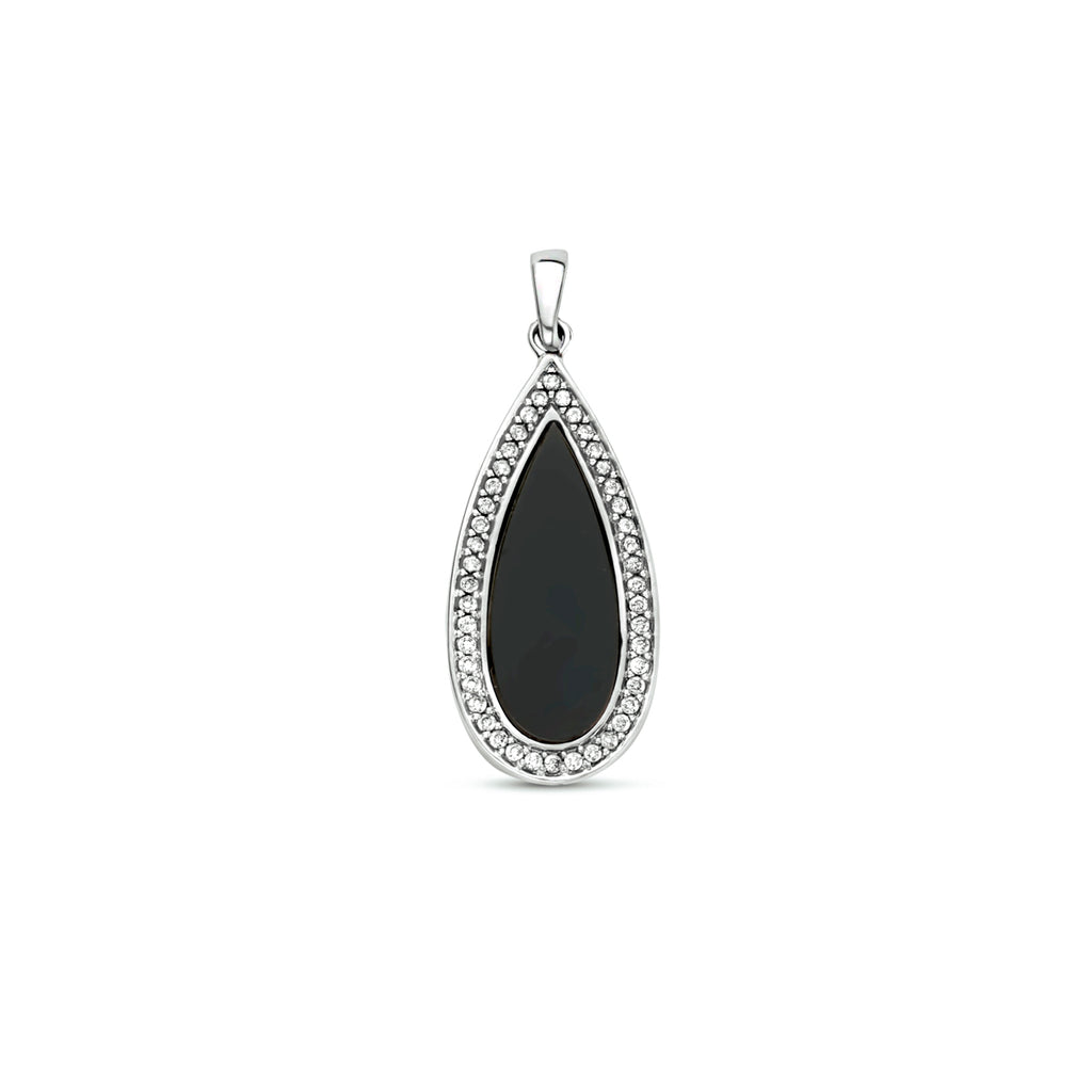 Hanger onyx en zirkonia