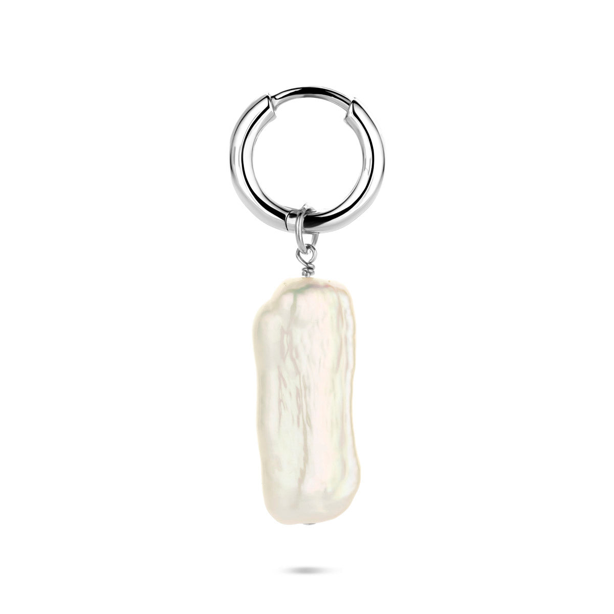 Zilver gerhodineerd oorringen m.hang/bol/steen enz