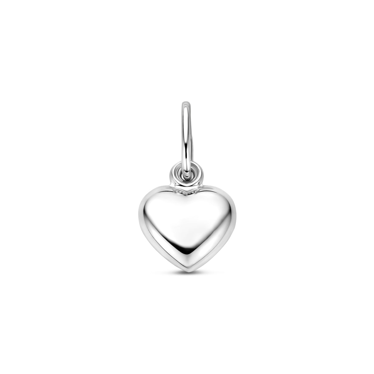 Bedel - zilver hartje