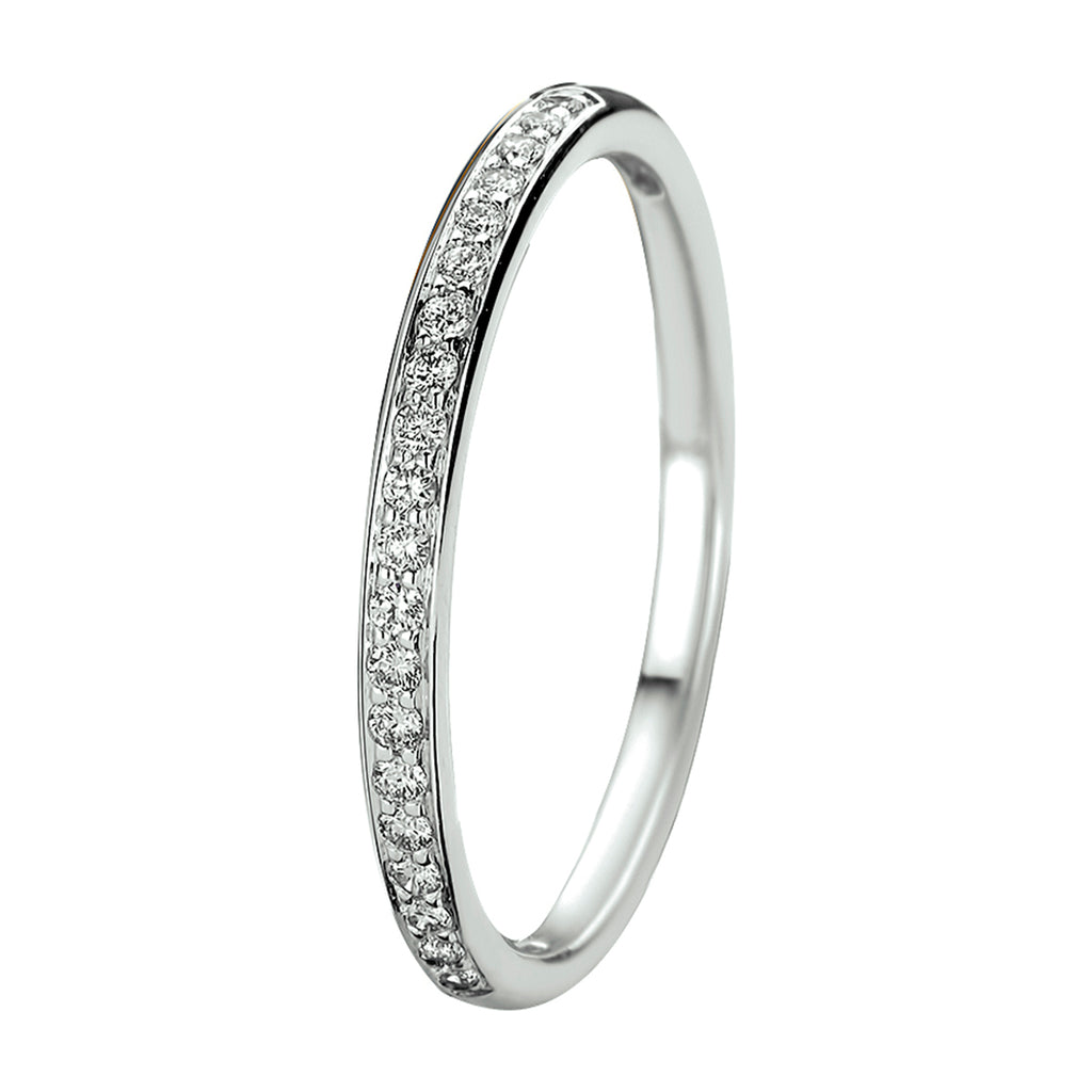 Ring diamant 0.13ct h si