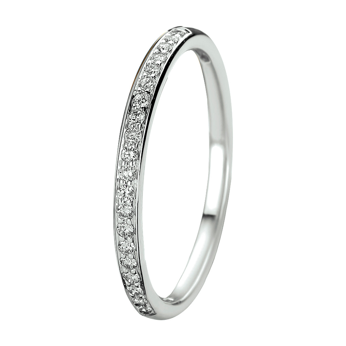 Ring diamant 0.13ct h si