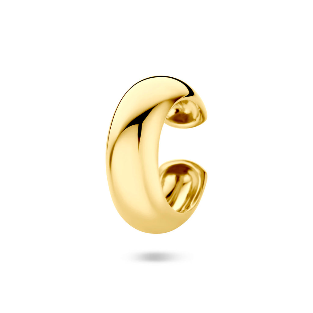 Verguld op 925 zilveren earcuff