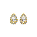 Oorknoppen druppel en zirkonia 8.5 mm