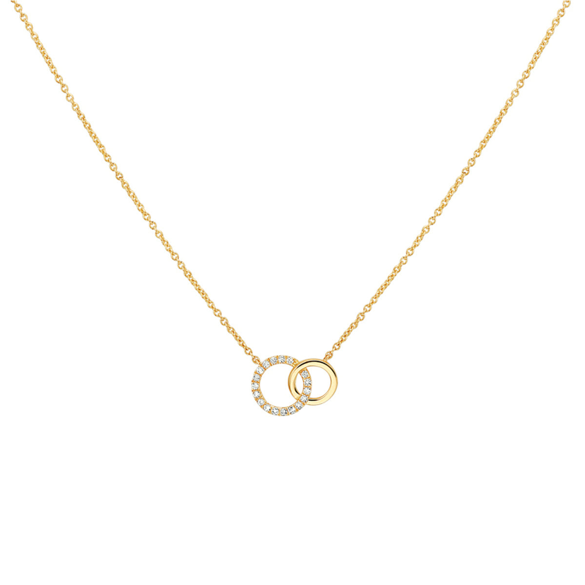 Collier diamant 0.08ct h p1 41 - 43 - 45 cm