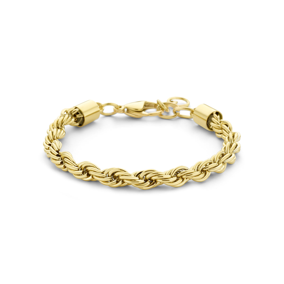 Armband koord 5.7 mm 17 + 3 cm ion plating
