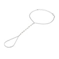 Hand chain Zilver gerhodineerd