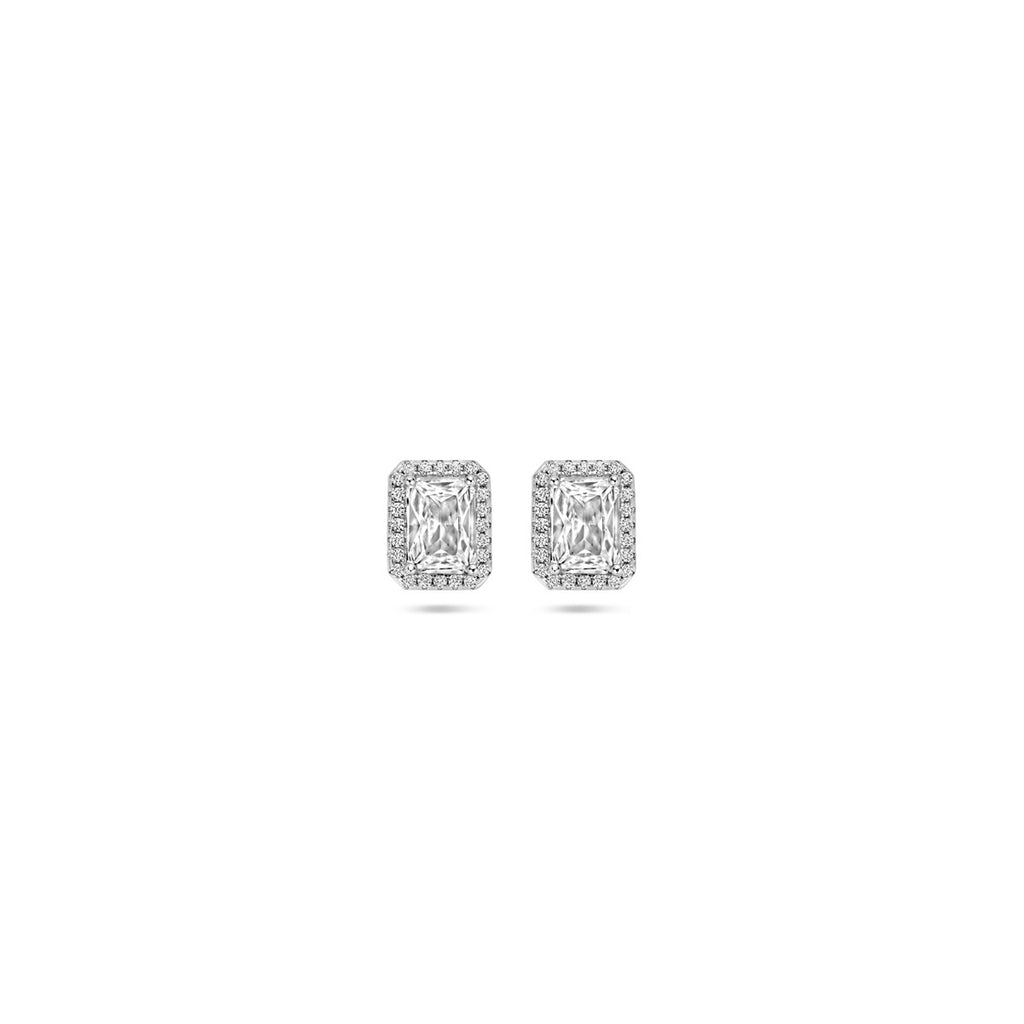 Oorknoppen zirkonia 9.5 mm