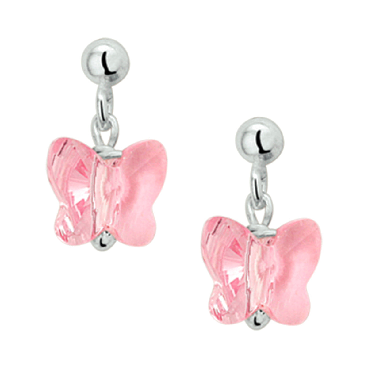 Oorhangers vlinder strass