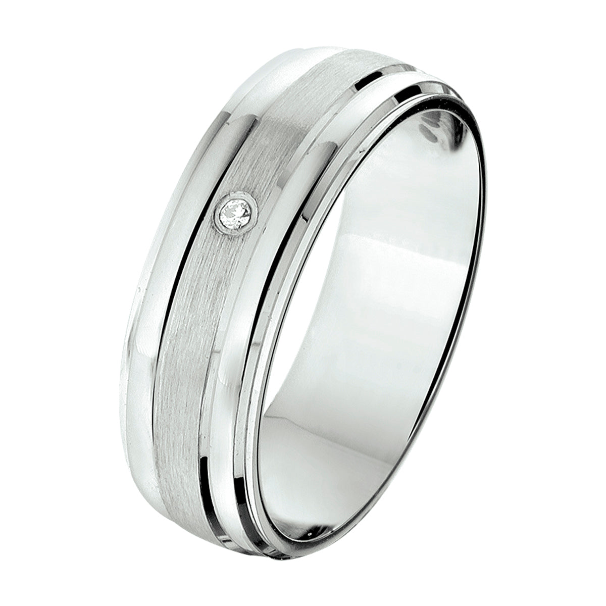 Ring a311 - 6 mm - 0.01ct h si