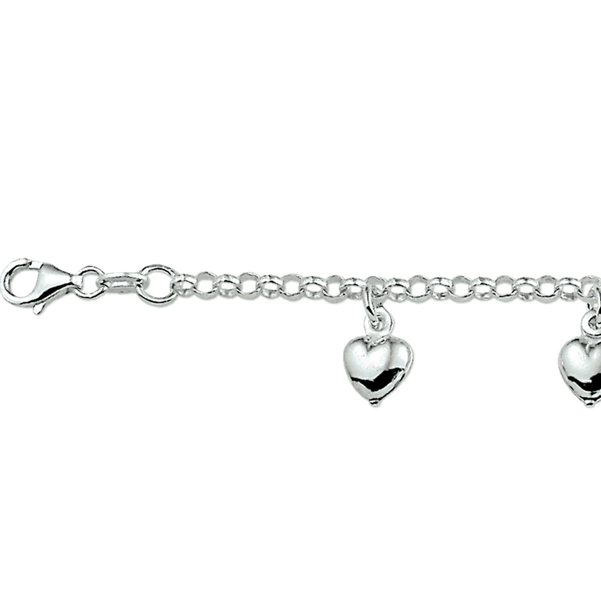 Armband hart 15 cm