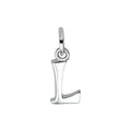 Bedel - zilver letter L