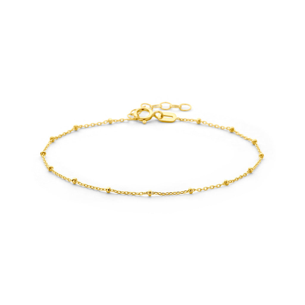 Armband bolletjes 1.3 mm 16 + 3 cm