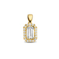 Hanger Goud Zirkonia