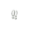 Oorringhangers hart strass