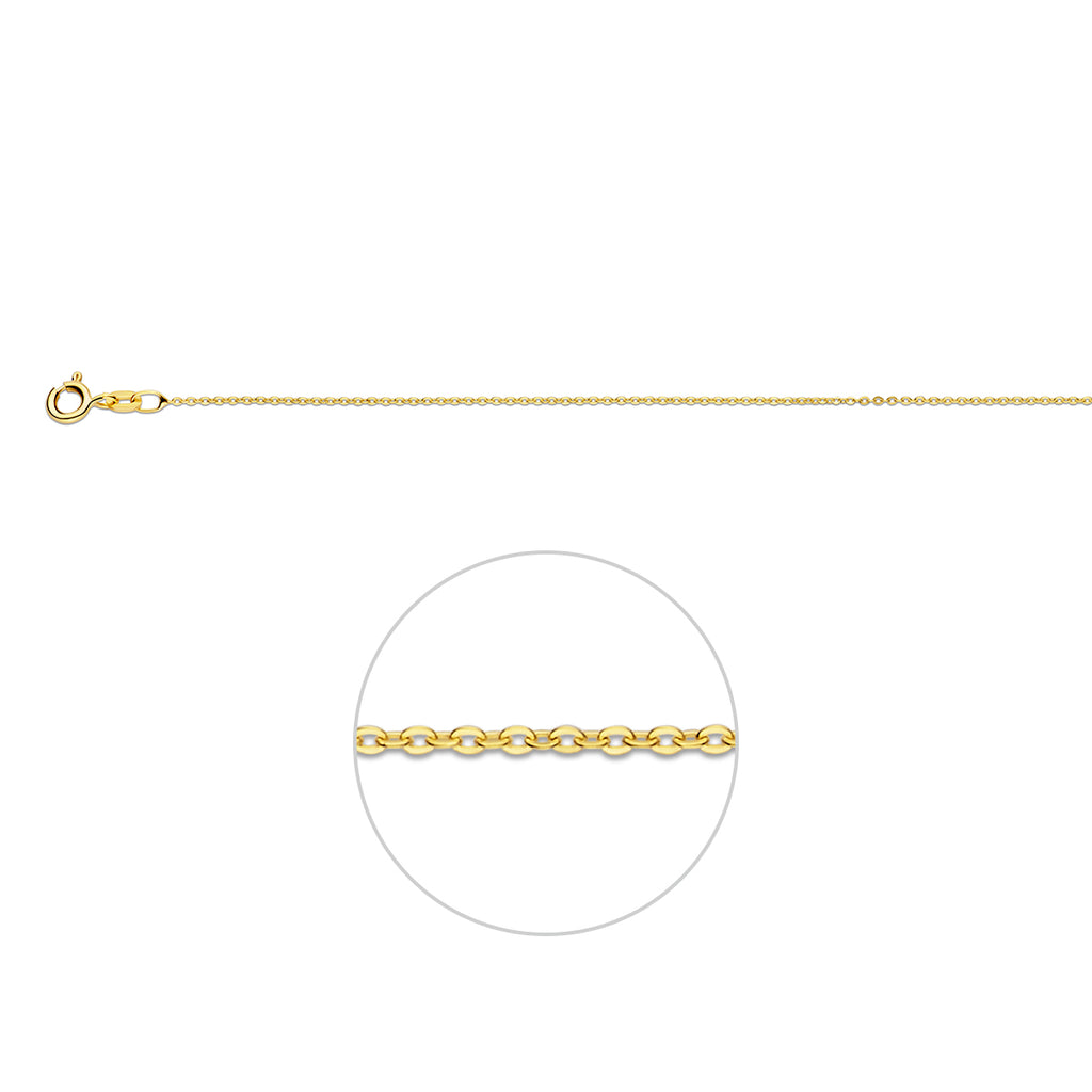 Collier anker plat 1.0 mm