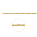 Armband gourmette met tussenstuk 2.0 mm