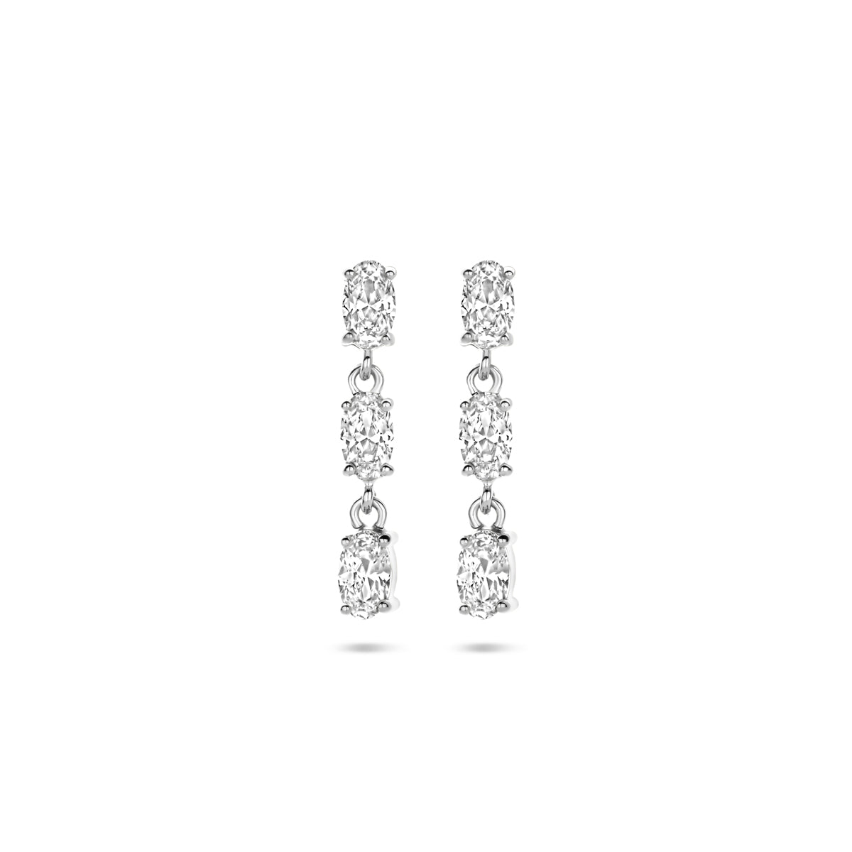 Oorhangers zirkonia 20.5 mm
