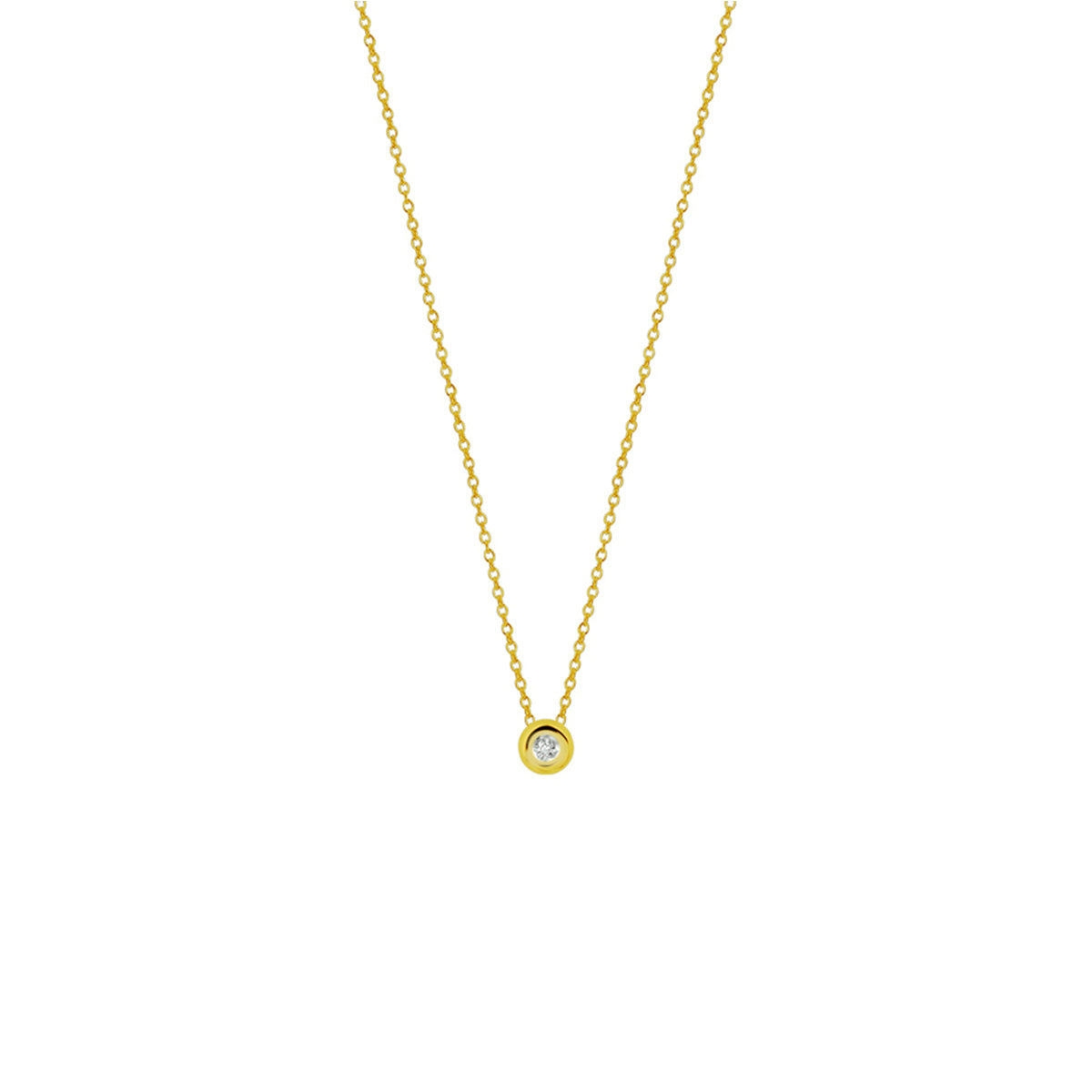 COLLIER DIAMANT H SI